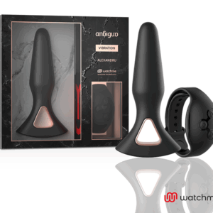 ANBIGUO - WATCHME REMOTE CONTROL VIBRATOR ANAL PLUG ALEXANDRU