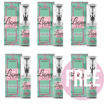 LIONA BY MOMA - LIQUID VIBRATOR LIBIDO GEL 15 ML 5+1 FREE