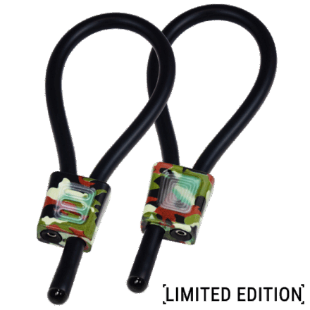 ELECTRASTIM - PRESTIGE ELECTRALOOPS ADJUSTABLE COCK RINGS CAMOUFLAGE