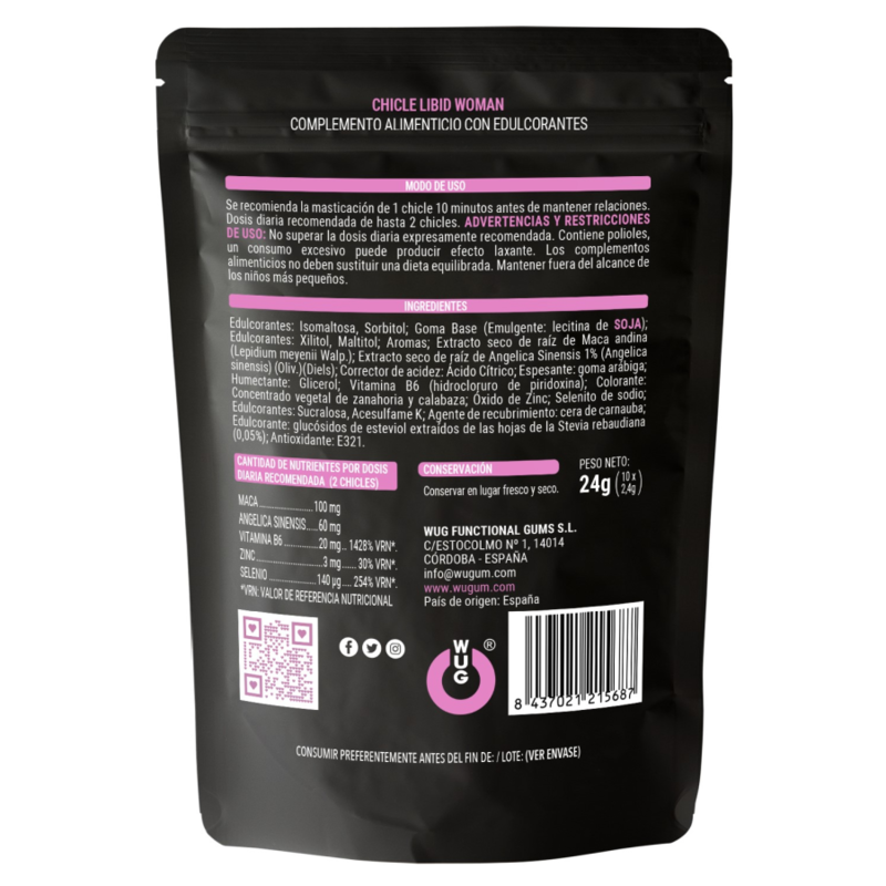WUG SEX SENSE - LIBID WOMEN ENHANCER 10 UNITS 2 WUG SEX SENSE - LIBID WOMEN ENHANCER 10 UNITS - Image 2