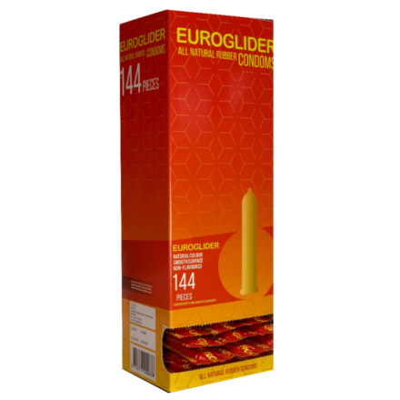 Euroglider-kondomit, 144 kpl