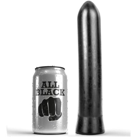 All Black -dildo, 22 cm