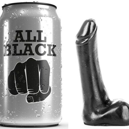 All Black -dildo, 9 cm