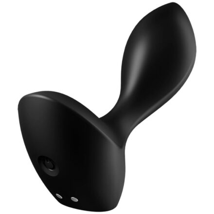 Satisfyer Backdoor Lover -värisevä anaalitappi, musta