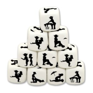 DIABLO PICANTE - WHITE POSING DICE
