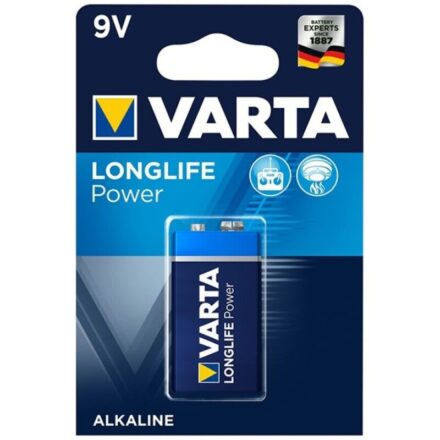 Varta Longlife Power 9V (6LP3146) -alkaliparisto, 9 V, 1 kpl