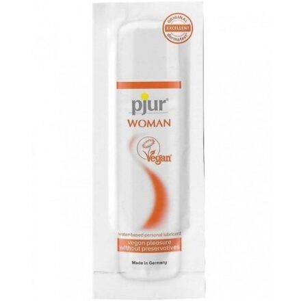 pjur Woman Vegan -vesipohjainen liukuvoide 2 ml