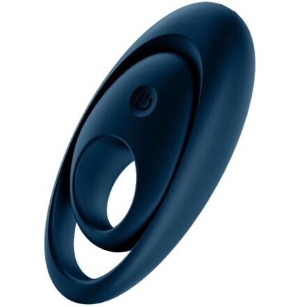 Satisfyer Glorious Duo -värisevä penisrengas, sininen