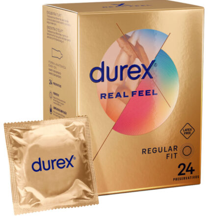 Durex Real Feel lateksittomat kondomit, 24 kpl
