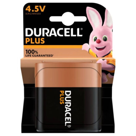 Duracell Plus 3LR12 -alkaliparisto, 4,5 V, 1 kpl