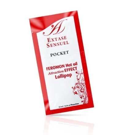 Extase Sensual Lollipop -lämmittävä hierontaöljy, 10 ml
