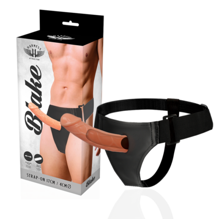 Harness Attraction Blake -ontto valjasdildo, 15,5 cm
