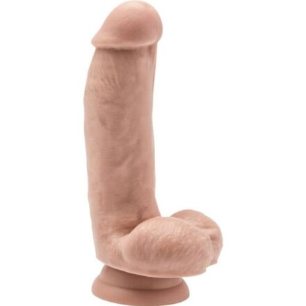 Get Real realistinen dildo kiveksillä 12 cm, ihonvärinen