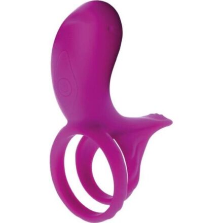 Xocoon Couples Stimulator Ring -penisrengas, fuksia
