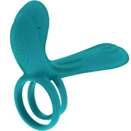 Xocoon Couples Vibrator Ring -värisevä penisrengas, vihreä