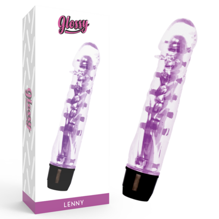 Glossy Lenny -vibraattori, violetti