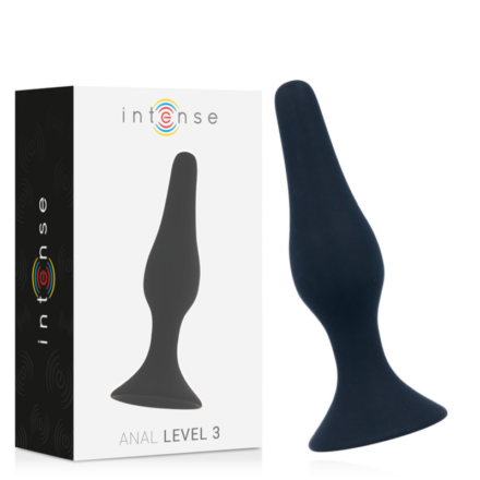 Intense Anal Level 3 -anaalitappi, musta