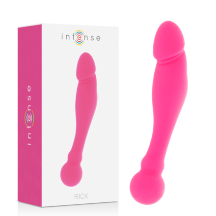 Intense Rick Dual -kaksipäinen dildo, pinkki
