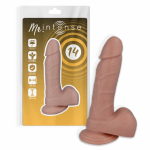 MR INTENSE - 14 REALISTIC COCK 18.5 CM -O- 3.8 CM