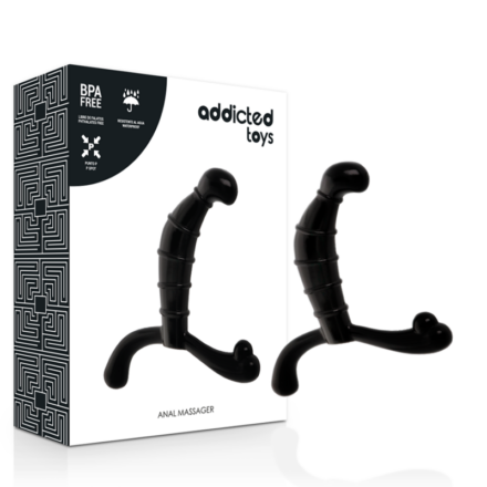 Addicted Toys Prostate Anal Pleasure -eturauhashieroin, musta