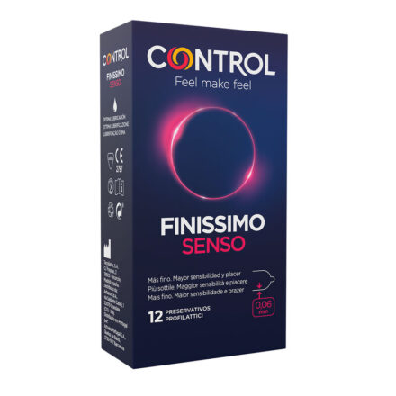 Control Finissimo Senso kondomit, 12 kpl