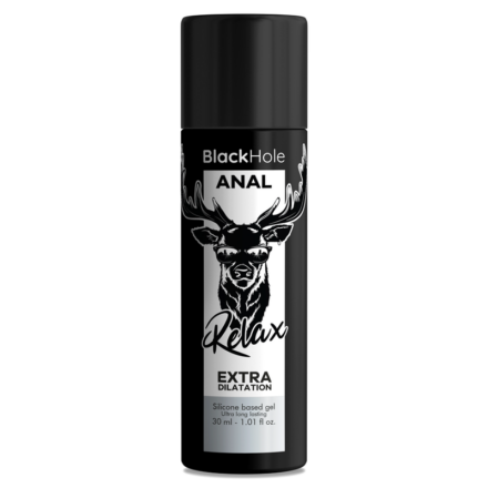 BLACK HOLE - GEL SILICONE BASE ANAL DILATION 30 ML