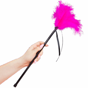 SECRETPLAY - PINK FEATHERS 40 CM