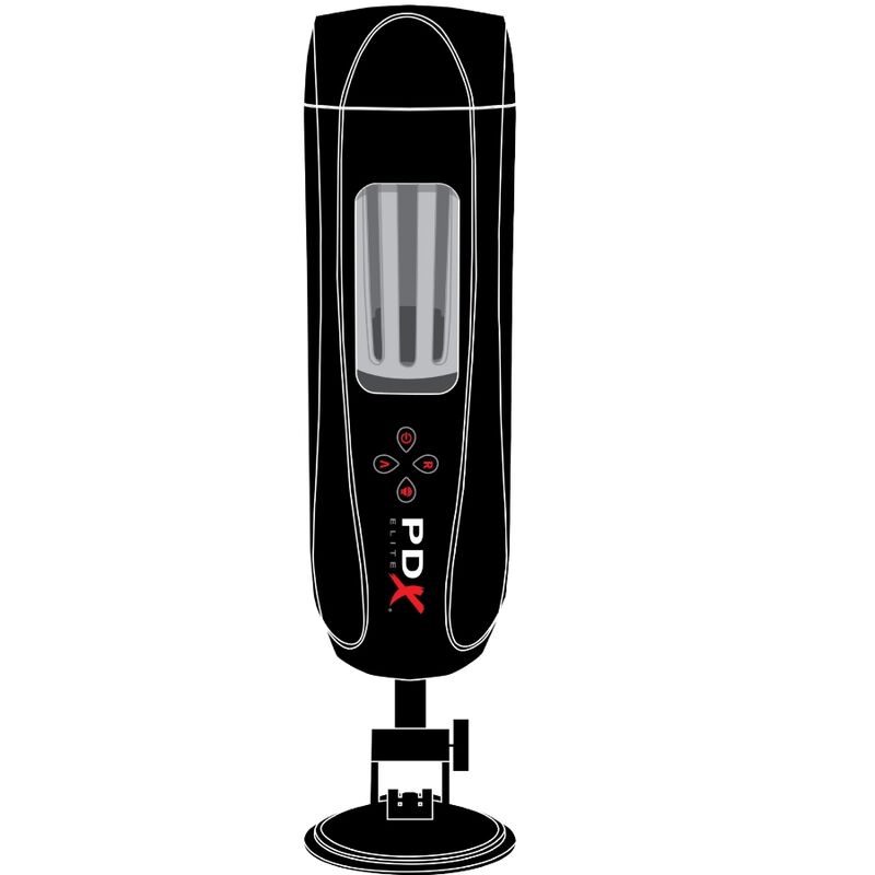 PDX ELITE - STROKER ULTIMATE MILKER 2 ROTATING  VIBRATOR