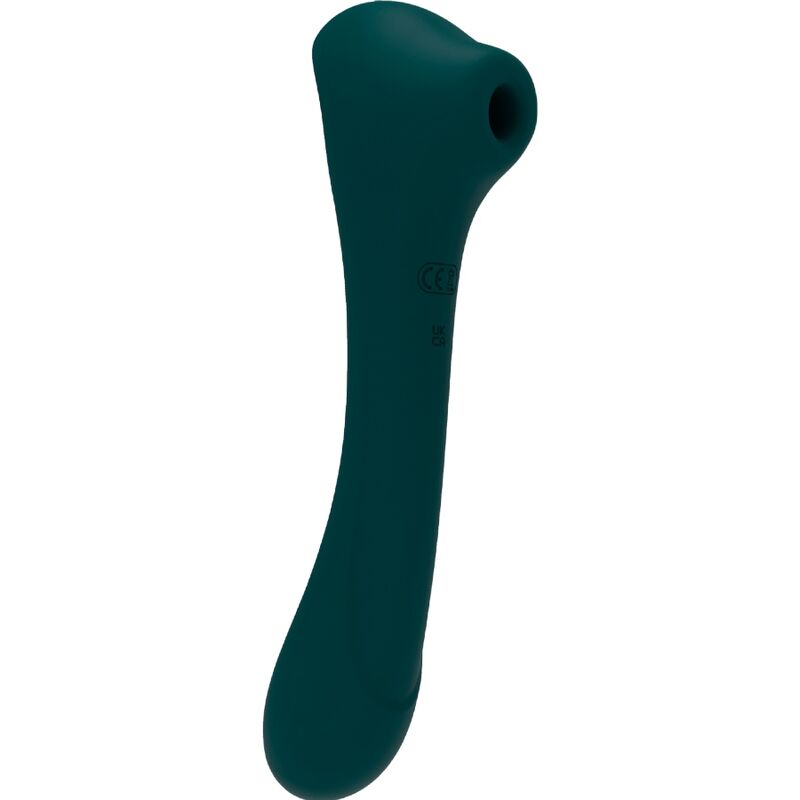 ALIVE - QUIVER SUCTION  VIBRATOR GREEN