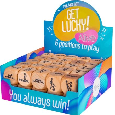 ALIVE - GET LUCKY DICE 6 POSITIONS (BOX 50 UNITS)