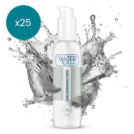 WATERFEEL - ANAL LUBRICANT 150 ML PACK 25 UNITS