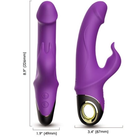 ARMONY - METEROR DILDO VIBRATOR RABBIT PURPLE