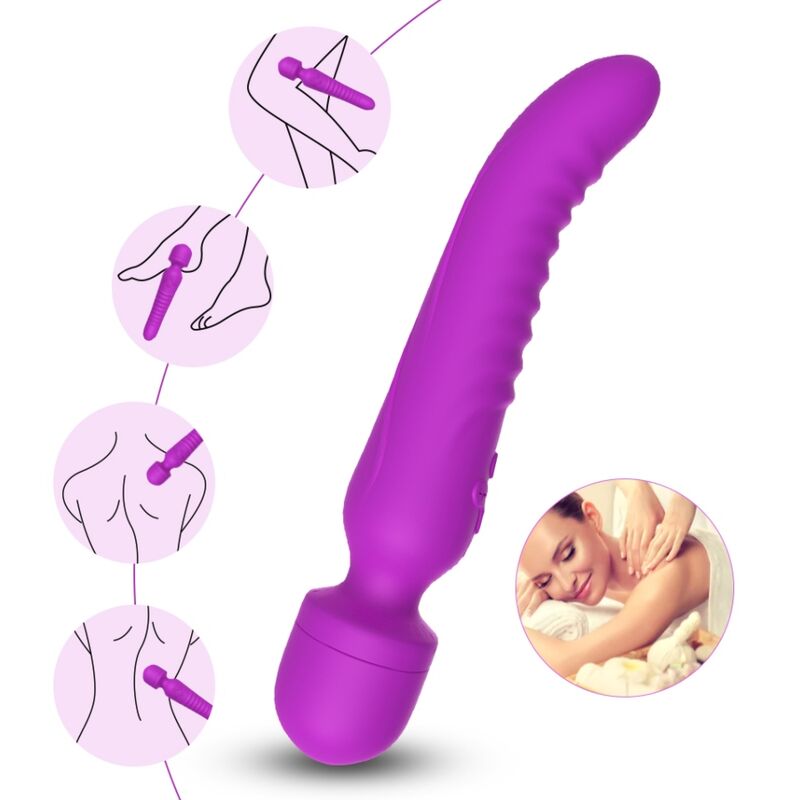ARMONY - MISSION MASSAGER  VIBRATOR HEAT EFFECT PURPLE