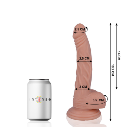 Mr Intense 12 -realistinen dildo, 18,2 cm