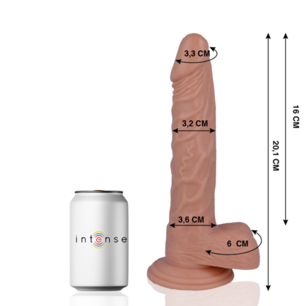 Mr Intense 21 -realistinen dildo, 20,1 cm