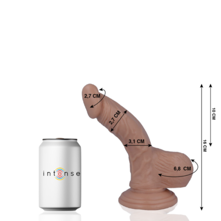 Mr Intense 2 -realistinen dildo, 16 cm