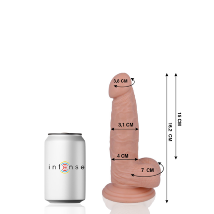Mr Intense 4 -realistinen dildo, 16,2 cm