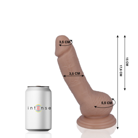 Mr Intense 8 -realistinen dildo, 17,6 cm