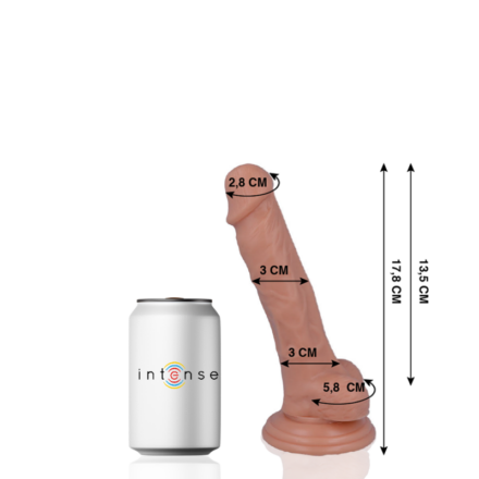 Mr Intense 9 -realistinen dildo, 17,8 cm