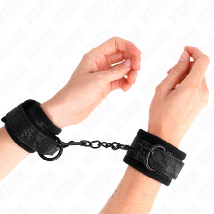 KINK-säädettävät neopreenirannemansetit, musta