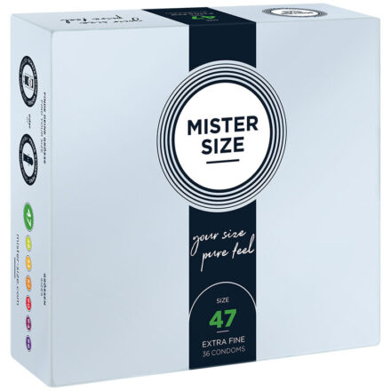 MISTER SIZE 47 -kondomit, XS, 36 kpl