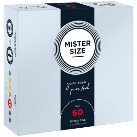 MISTER SIZE 60 -kondomit, XL, 36 kpl