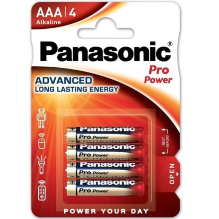 Panasonic Pro Power AAA LR03 -alkaliparistot, 4 kpl