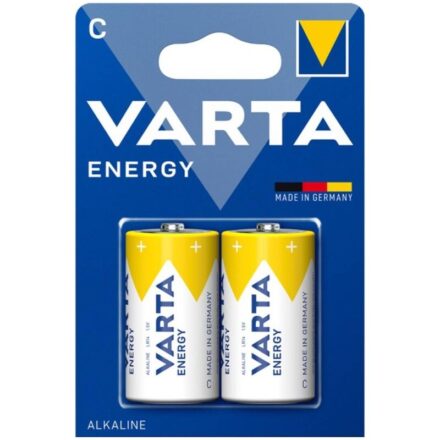 VARTA Energy C LR14 -alkaliparistot, 2 kpl