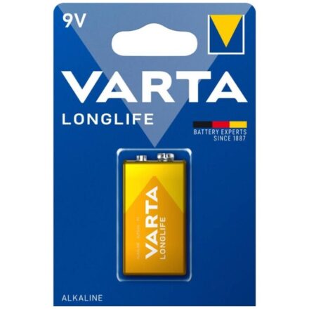 Varta Longlife 9V (6LP3146) -alkaliparisto, 9 V, 1 kpl