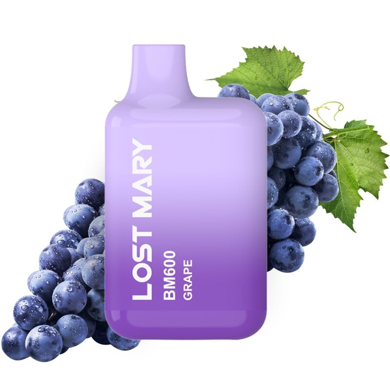 LOST MARY - BM600 NIKOTIINI HÖYRYSTIN 2% KERTAKÄYTTÖINEN BLUE SOUR RASPBERRY