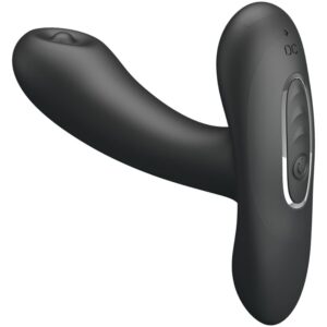 PRETTY LOVE - REMINGTON ANAL AND VAGINAL VIBRATING MASSAGER BLACK
