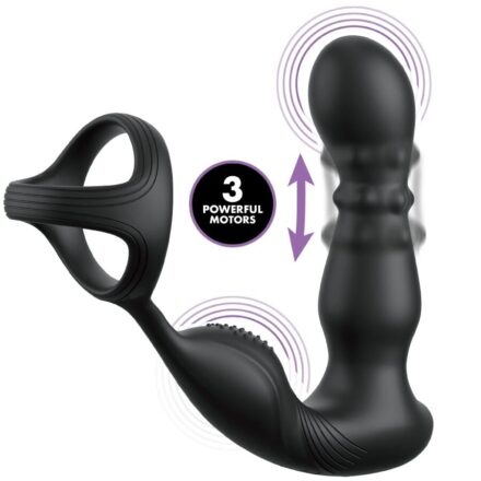 ANAL FANTASY ELITE COLLECTION - VIBRATING ANAL RING AND MASSAGER WITH REMOTE CONTROL