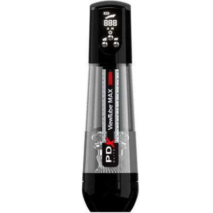 PDX ELITE - VIEWTUBE MAX VIEW AUTOMATIC MASTURNADOR WITH TRANSPARENT SUCTION