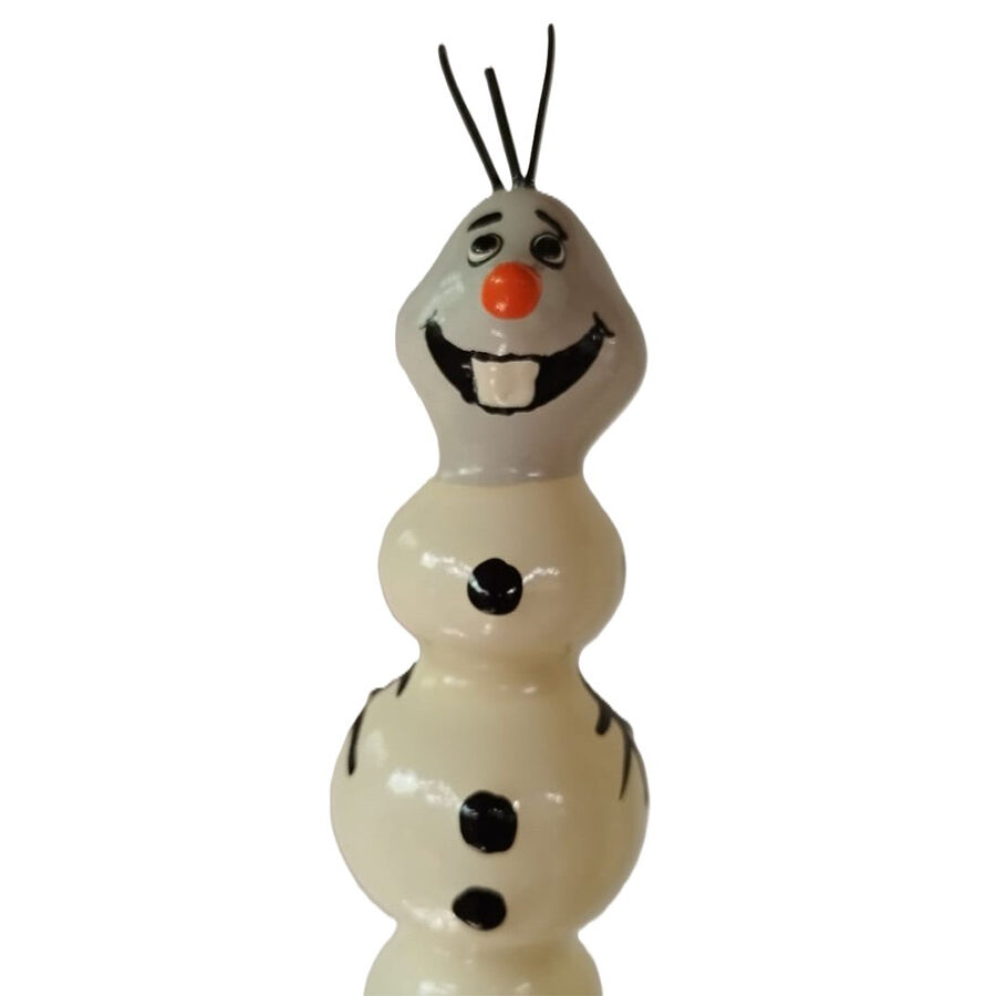 CONDOMERIE - HANDPAINTED NOVELTY CONDOMS CUTE SNOWMAN XL